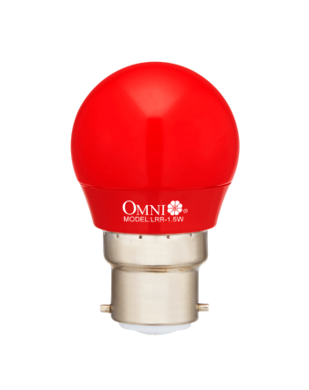 LED Red Round Bulb